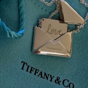 Tiffany & Co Love Letter Sterling Silver Pendant